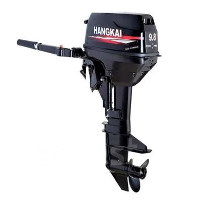 купить 2х-тактный лодочный мотор HANGKAI M9.8 HP в Москве - фото 