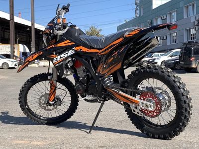 купить Мотоцикл кроссовый эндуро BSE Z7 1.0 Б/У в Москве - фото 