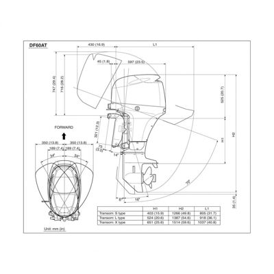 купить 4х-тактный лодочный мотор SUZUKI DF60ATS в Москве - фото 