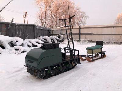 купить Мотобуксировщик ДРУГ 15 л.с. в Москве - фото 