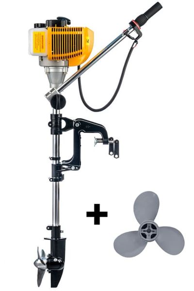 купить 2х-тактный лодочный мотор MAGNUM PRO SM3.8HS (2022) в Москве - фото 