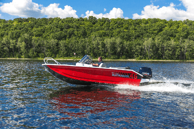 купить 4х-тактный лодочный мотор YAMER EF60 EFI BIG THRUST в Москве - фото 