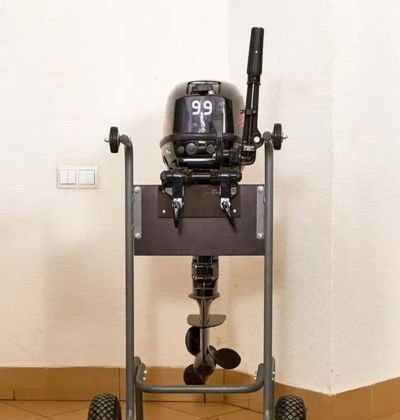 купить 2х-тактный лодочный мотор HIDEA HD9.9FHS Б/У в Москве - фото 