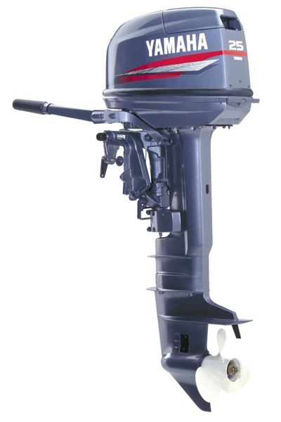 купить 2х-тактный лодочный мотор YAMAHA 25BMHS в Москве - фото 