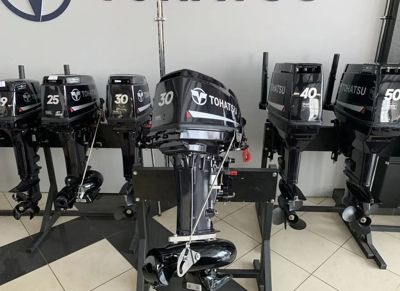 купить 2х-тактный лодочный мотор TOHATSU M30H S Jet в Москве - фото 