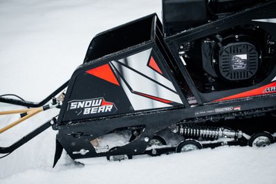 купить Мотобуксировщик SHARMAX SER500 1450 HP15 Ultra (С реверс редуктором) (2024) в Москве - фото 