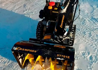 купить Снегоуборщик ЧЕМПИОН ST761E в Москве - фото 