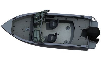 купить Катер-лодка алюминиевая SIBERIA S4 (one) в Москве - фото 