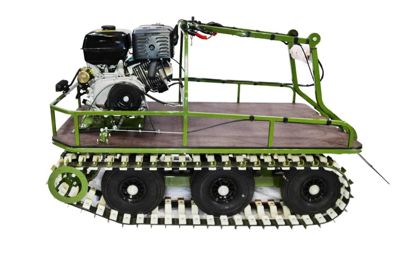 купить Мотобуксировщик KOIRA TR С понижающим редуктором (для болот), всесезонный. 13 л.с. в Москве - фото 