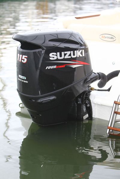 купить 4х-тактный лодочный мотор SUZUKI DF115ATL в Москве - фото 