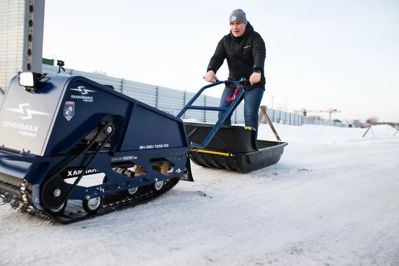 купить Мотобуксировщик SHARMAX S380 1250 HP6.5 Ultra (2024) в Москве - фото 