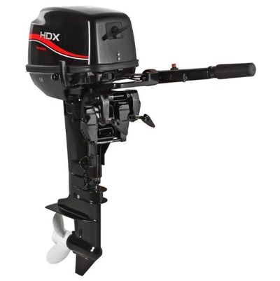купить 2х-тактный лодочный мотор HDX R SERIES T 9.8 BMS в Москве - фото 