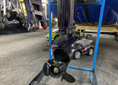 купить 2х-тактный лодочный мотор NISSAN MARINE NS 9.9 D2 S Б/У в Москве - фото 