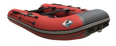 купить Лодка ПВХ ORCA 340 НДНД красный/темно-серый в Москве - фото 