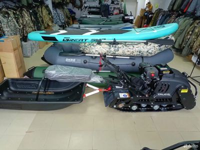 Новый Мотобуксировщик Тофалар в Москве