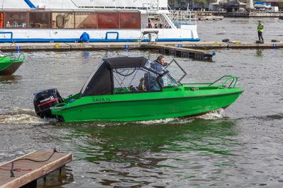 купить Катер-лодка алюминиевая VBOATS Yava XL Fish в Москве - фото 