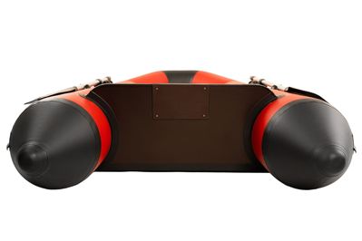 купить Лодка ПВХ АКВА 2800 Красный - чёрный в Москве - фото 