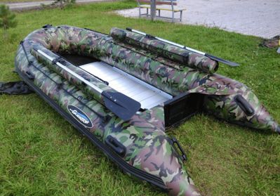 Лодка ПВХ ГЛАДИАТОР D370AL FB Camo в Москве