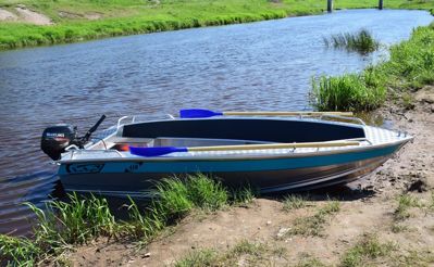 купить Алюминиевая лодка WELLBOAT-410 в Москве - фото 