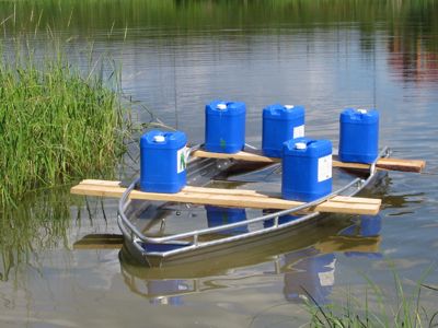 купить Алюминиевая лодка РУСБОТ?36 в Москве - фото 