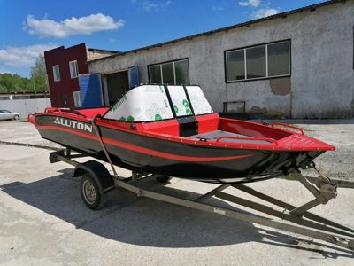 Катер-лодка алюминиевая ALUTON 460Fish в Москве