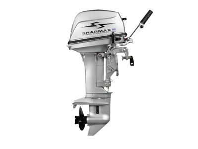 купить 2х-тактный лодочный мотор SHARMAX SM9.9HS Pro в Москве - фото 