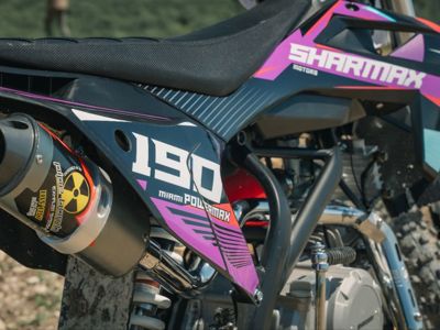 купить Мотоцикл питбайк SHARMAX MOTORS PowerMax 190 MIAMI в Москве - фото 