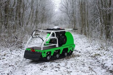 купить Мотобуксировщик POMOR X-500 9 л.с. в Москве - фото 