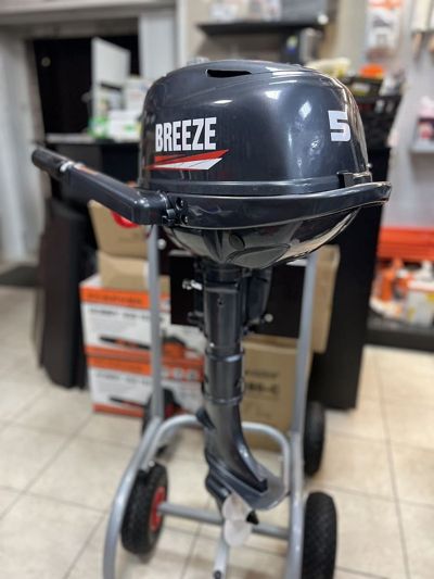 купить 4х-тактный лодочный мотор BREEZE F5S в Москве - фото 