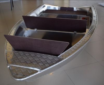 купить Алюминиевая лодка WELLBOAT-31 в Москве - фото 