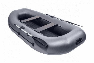 купить Гребная лодка ПВХ ТАЙМЕНЬ V-290 НД графит в Москве - фото 