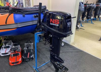 купить 2х-тактный лодочный мотор NISSAN MARINE NS 9.9 D2 S Б/У в Москве - фото 