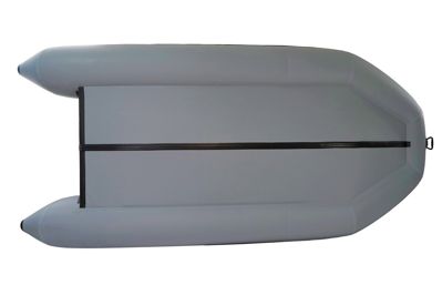 купить Лодка ПВХ АНДРОМЕДА 375 киль + 2х-тактный лодочный мотор SHARMAX SM9.9HS в Москве - фото 