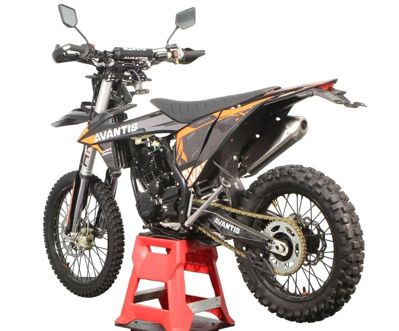купить Мотоцикл кроссовый эндуро AVANTIS 250 Carb Nibbi Exclusive (CB250-F/172FMM Design KTM черный) ARS с ПТС в Москве - фото 