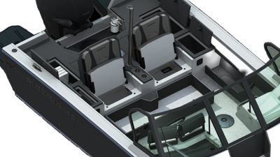 купить Катер-лодка алюминиевая SIBERIA S5 (mod 1) в Москве - фото 