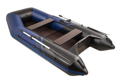 Лодка ПВХ БРОНЯ 280 СК Синий - чёрный в Москве