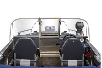 купить Комплект Алюминиевая лодка (катер) Mikatsu (Микатсу) 590 (Z99) Premium + мотор Hidea HDEF 115 FEL-T EFI в Москве - фото 