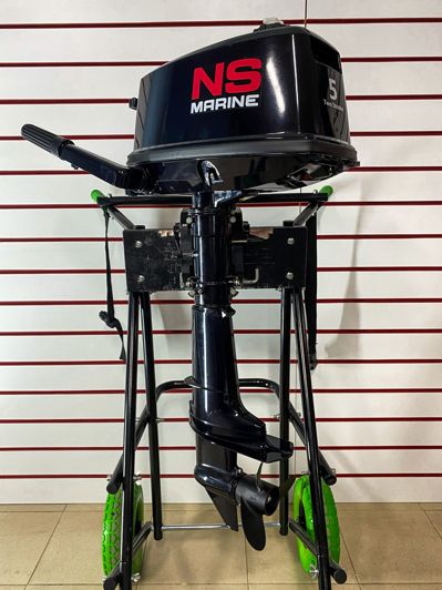 купить 2х-тактный лодочный мотор NISSAN MARINE NM 5 B DS Б/У в Москве - фото 