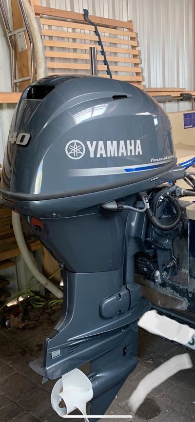 купить 4х-тактный лодочный мотор YAMAHA F40FETL Б/У в Москве - фото 