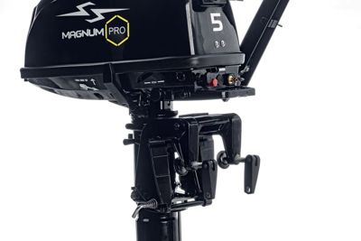 купить 2х-тактный лодочный мотор MAGNUM PRO SM5HS в Москве - фото 