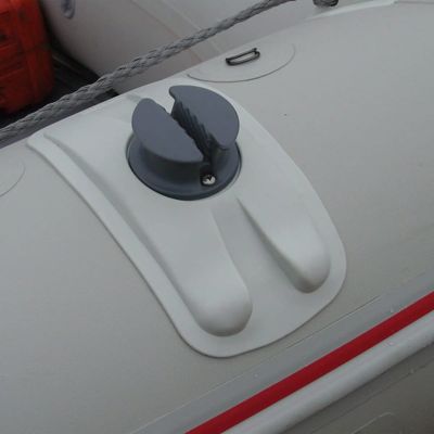 купить Лодка ПВХ BADGER SL 390 AL + 2х-тактный лодочный мотор MERCURY ME 25 M SEAPRO в Москве - фото 