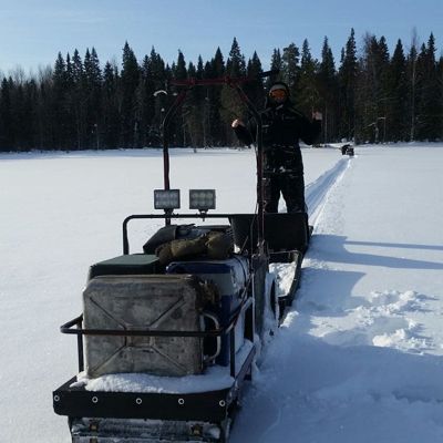 купить Мотобуксировщик MOTODOG 500 (9 л.с. передний привод) в Москве - фото 