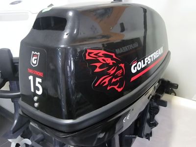 2х-тактный лодочный мотор GOLFSTREAM T 15 BMS Б/У в Москве