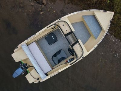 купить Алюминиевая лодка BESTER 390DC в Москве - фото 