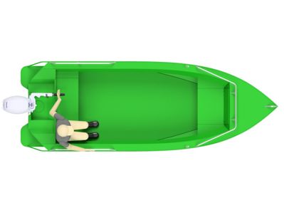 купить Алюминиевая лодка WELLBOAT-42 в Москве - фото 