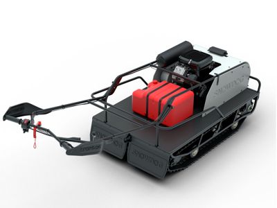 купить Мотобуксировщик BALTMOTORS Snowdog Twin track V627 в Москве - фото 