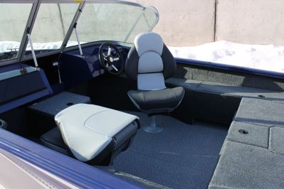 купить Катер-лодка алюминиевая WINDBOAT 4.6 DC EvoFish в Москве - фото 