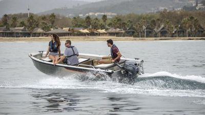 купить 4х-тактный лодочный мотор YAMAHA F25GES в Москве - фото 