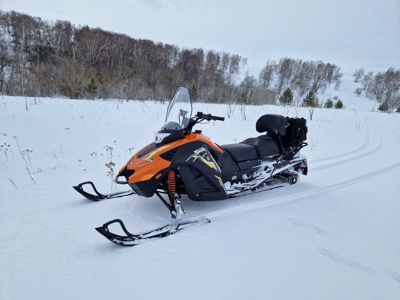 купить Снегоход Стэлс Капитан S150L 2.0 Б/У в Москве - фото 