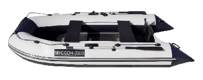 купить Лодка ПВХ МУССОН M-3300 СК Active в Москве - фото 